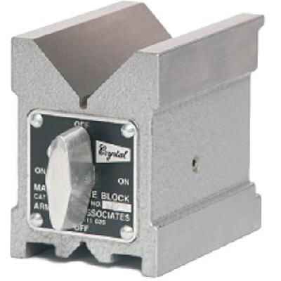 Crystal Magnetic V Blocks 4" Hardened